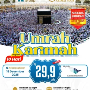 Umrah Karimah 10 Hari (Ready)