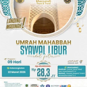 Umrah Mahabbah Syawal Libur 9 Hari Oman Air