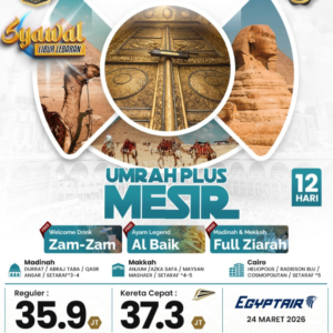 Umrah Plus Mesir Excellent Syawal 12 Hari