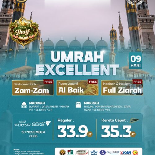 Umrah Excellent 09 Hari