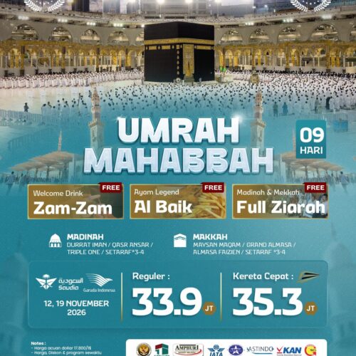 Umrah Mahabbah 09 Hari