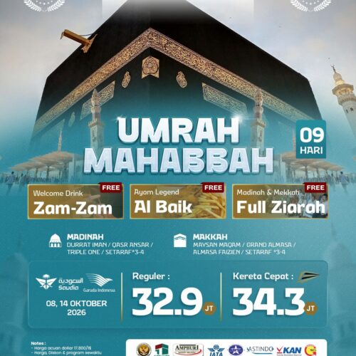 Umrah Mahabbah 09 Hari