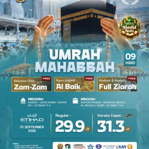 Umrah Mahabbah 09 Hari