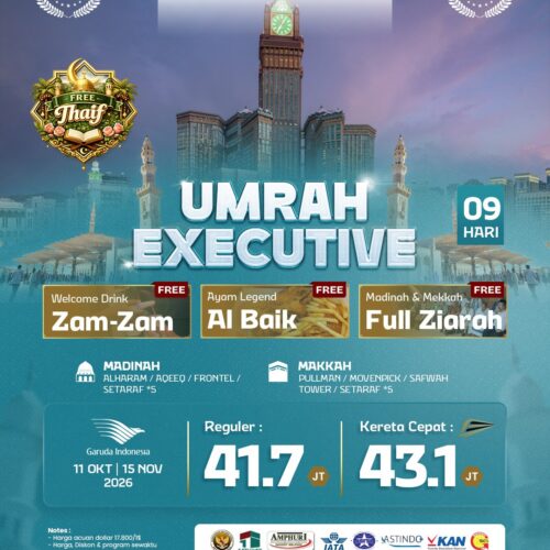 Umrah Executive 09 Hari