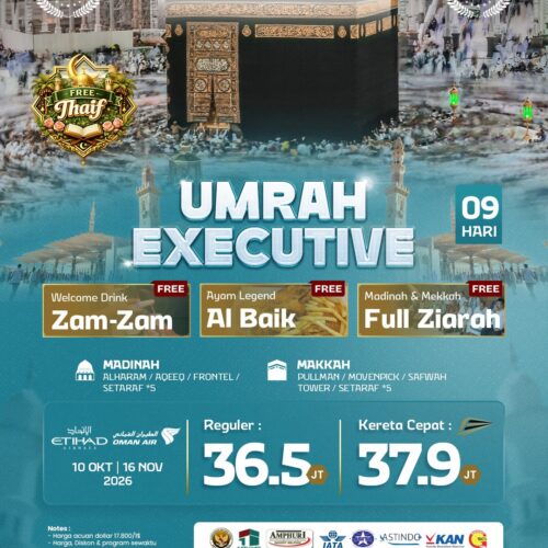 Umrah Executive 09 Hari