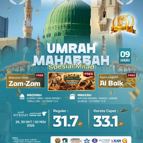 Umrah Mahabbah 09 Hari Spesial Milad