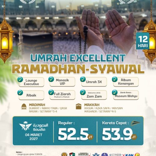 Umrah Excellent Ramadhan Syawal 12 Hari